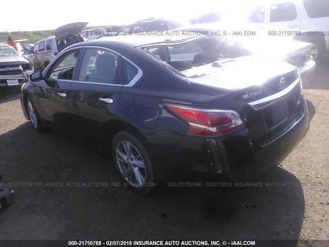 1N4AL3AP0DN424575 - 2013 NISSAN ALTIMA 2.5/S/SV/SL BLACK photo 3