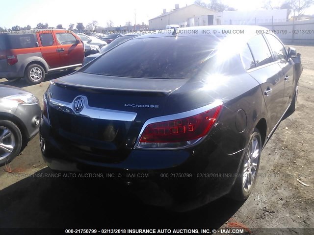 1G4GD5ER5CF328177 - 2012 BUICK LACROSSE PREMIUM BLACK photo 4