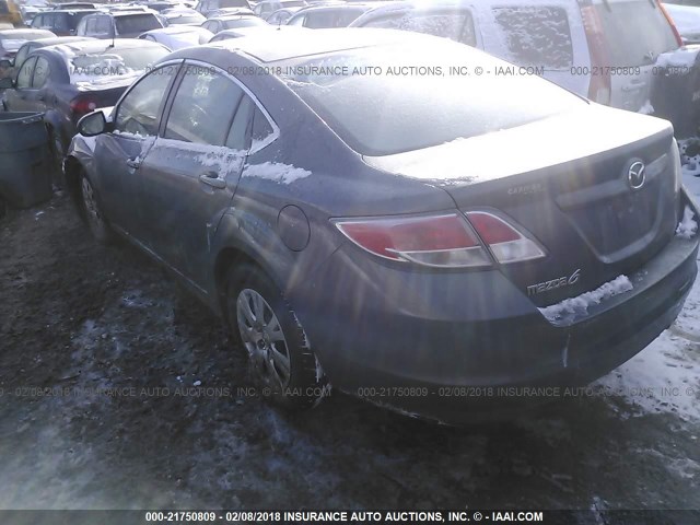 1YVHZ8BHXB5M18219 - 2011 MAZDA 6 I Gri fotoğraf 3