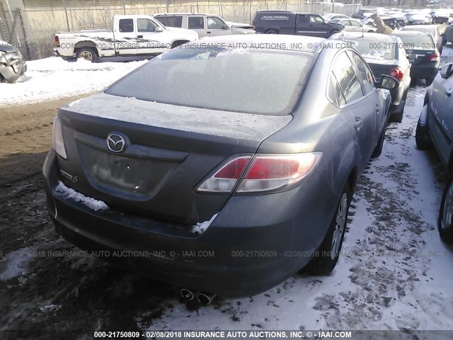 1YVHZ8BHXB5M18219 - 2011 MAZDA 6 I Gri fotoğraf 4