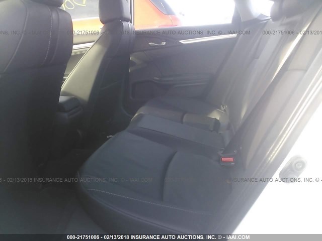 19XFC1F76HE028464 - 2017 HONDA CIVIC EXL WHITE photo 8
