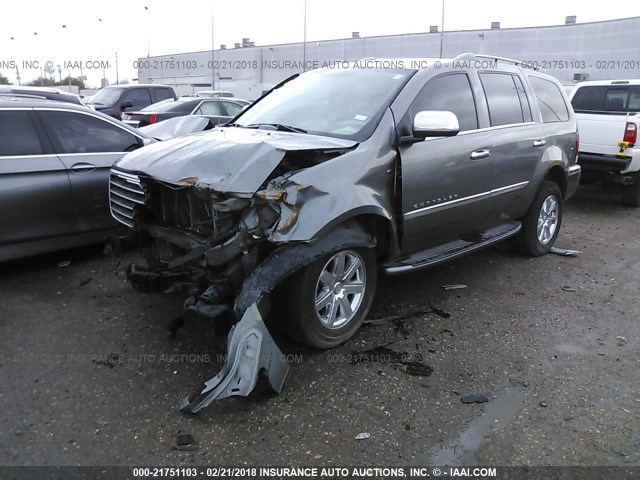 1A8HX58268F158183 - 2008 CHRYSLER ASPEN LIMITED ნაცრისფერი ფოტო 2