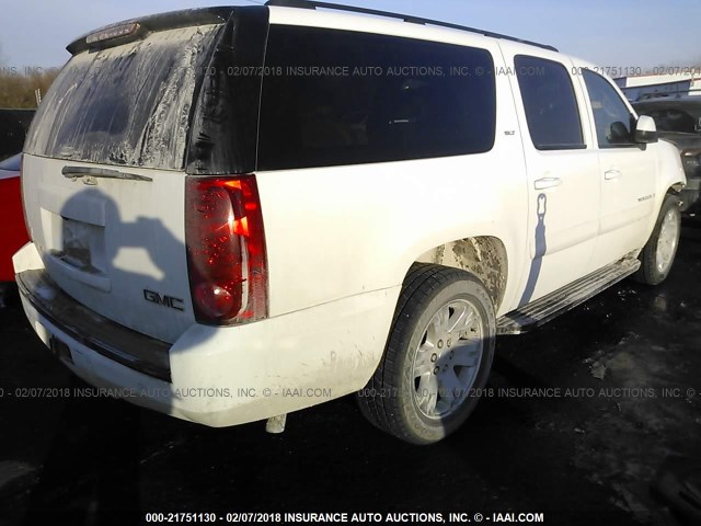 1GKFC16067R325826 - 2007 GMC YUKON XL C1500 WHITE photo 4