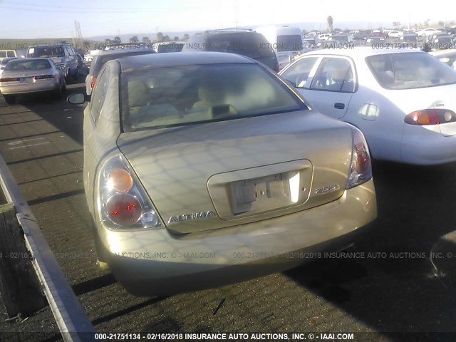 1N4AL11D02C212780 - 2002 NISSAN ALTIMA S/SL GOLD photo 3