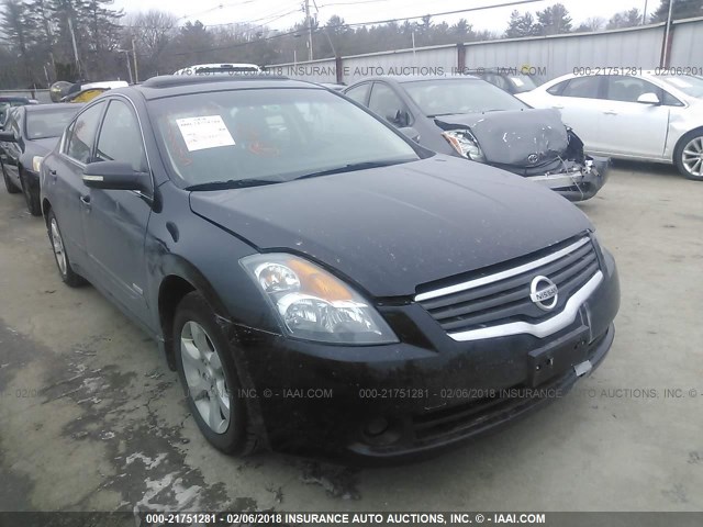 1N4CL21E18C271787 - 2008 NISSAN ALTIMA HYBRID BLACK photo 1