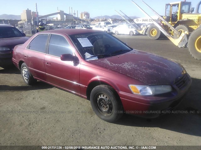 JT2BG22K7V0084641 - 1997 TOYOTA CAMRY LE/XLE BURGUNDY photo 1