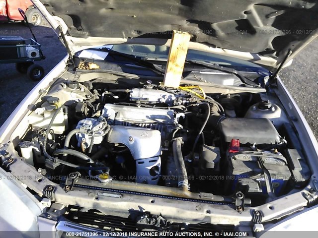 4T1BG22K91U830688 - 2001 TOYOTA CAMRY CE/LE/XLE 金色 照片 10