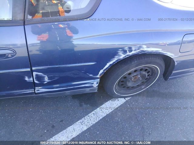 2G1WW12E539437602 - 2003 CHEVROLET MONTE CARLO LS BLUE photo 6