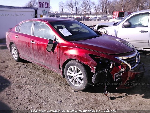 1N4AL3AP6EC267972 - 2014 NISSAN ALTIMA 2.5/S/SV/SL RED photo 1