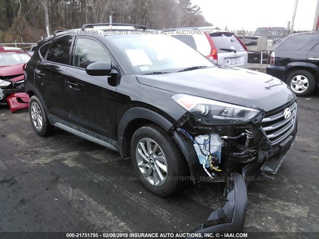 KM8J3CA48HU373544 - 2017 HYUNDAI TUCSON LIMITED/SPORT AND ECO/SE BLACK photo 1