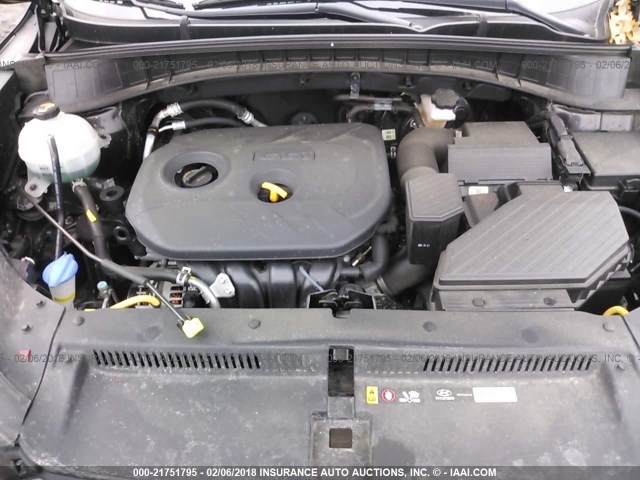 KM8J3CA48HU373544 - 2017 HYUNDAI TUCSON LIMITED/SPORT AND ECO/SE BLACK photo 10