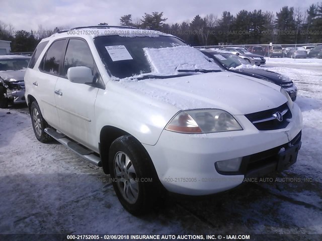 2HNYD18693H521833 - 2003 ACURA MDX TOURING WHITE photo 1