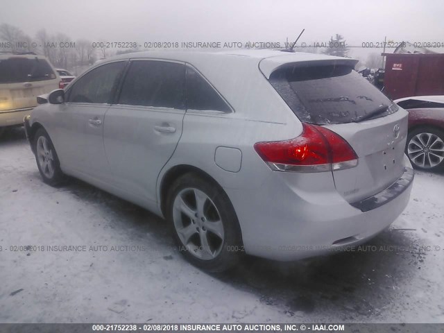 4T3BK11A99U014939 - 2009 TOYOTA VENZA SILVER photo 3