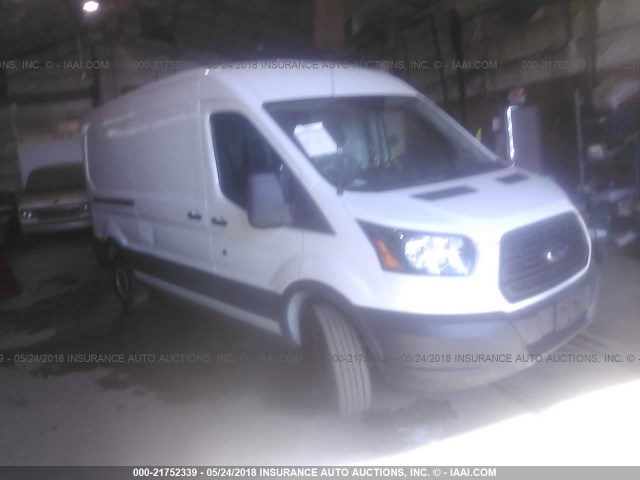 1FTYR2CM5HKB25319 - 2017 FORD TRANSIT T-250 WHITE photo 1