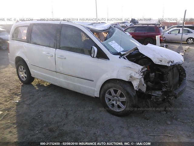 2A4RR5D15AR450533 - 2010 CHRYSLER TOWN & COUNTRY TOURING WHITE photo 1
