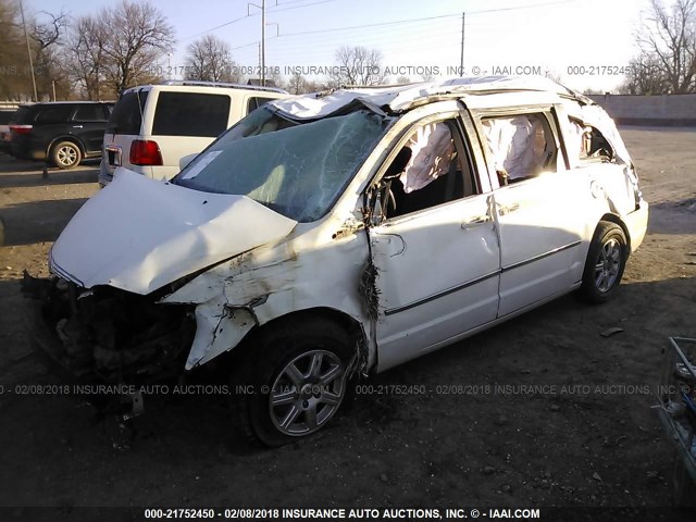 2A4RR5D15AR450533 - 2010 CHRYSLER TOWN & COUNTRY TOURING WHITE photo 2