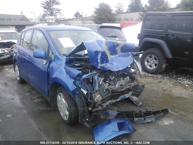 3N1BC13E79L374637 - 2009 NISSAN VERSA S/SL BLUE photo 1