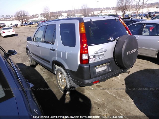 SHSRD78843U100907 - 2003 HONDA CR-V EX GRAY photo 3