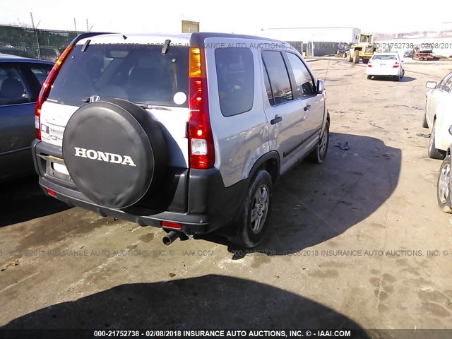 SHSRD78843U100907 - 2003 HONDA CR-V EX GRAY photo 4