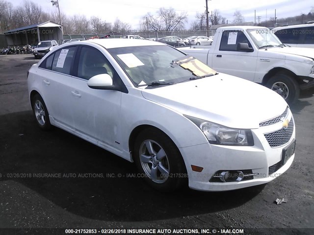 1G1PG5S98B7234764 - 2011 CHEVROLET CRUZE LT WHITE photo 1