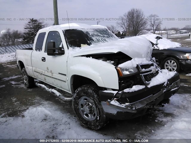 1GCHK29U37E153676 - 2007 CHEVROLET SILVERADO K2500 HEAVY DUTY WHITE photo 1