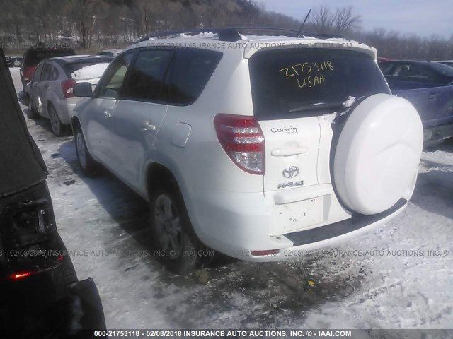 JTMBF4DV0C5056337 - 2012 TOYOTA RAV4 Սպիտակ լուսանկար 3