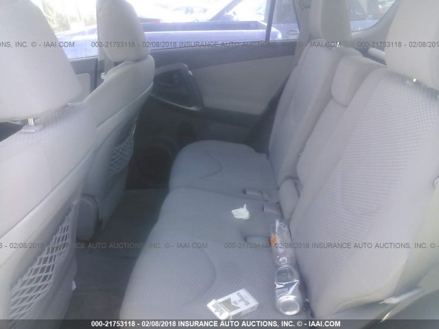 JTMBF4DV0C5056337 - 2012 TOYOTA RAV4 Սպիտակ լուսանկար 8