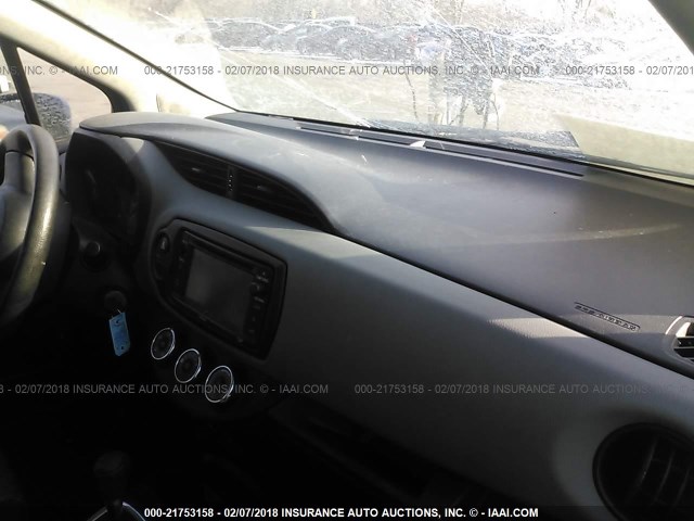 VNKKTUD3XFA039636 - 2015 TOYOTA YARIS BLUE photo 5