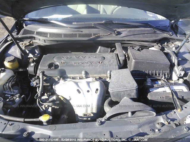 4T1BE46K47U643993 - 2007 TOYOTA CAMRY NEW GENERAT CE/LE/XLE/SE GRAY photo 10