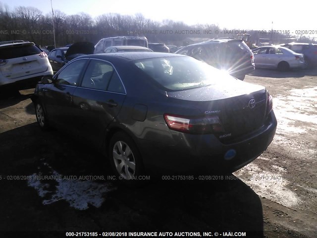 4T1BE46K47U643993 - 2007 TOYOTA CAMRY NEW GENERAT CE/LE/XLE/SE GRAY photo 3