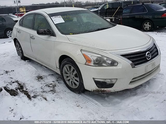 1N4AL3AP7FN319745 - 2015 NISSAN ALTIMA 2.5/S/SV/SL WHITE photo 1