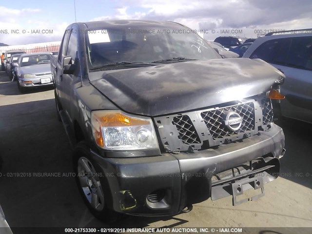 1N6AA07C18N313152 - 2008 NISSAN TITAN XE/SE/LE/PRO-4X BLACK photo 1