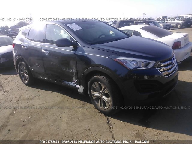 5XYZTDLBXGG379788 - 2016 HYUNDAI SANTA FE SPORT  GRAY photo 1