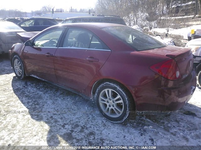 1G2ZG558664243557 - 2006 PONTIAC G6 SE1 RED photo 3