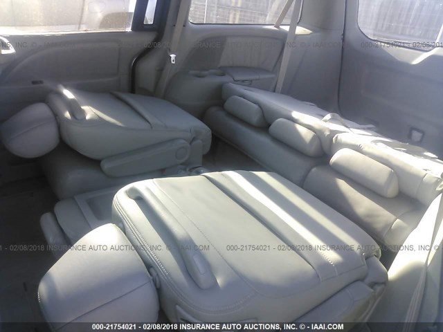 5FNRL38697B124840 - 2007 HONDA ODYSSEY EXL ლურჯი ფოტო 8