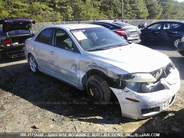 1YVHP80C985M33414 - 2008 MAZDA 6 I 银色 照片 1