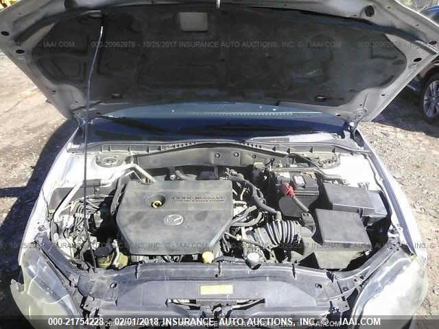 1YVHP80C985M33414 - 2008 MAZDA 6 I 银色 照片 10