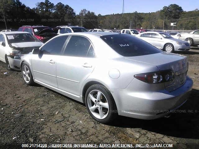 1YVHP80C985M33414 - 2008 MAZDA 6 I 银色 照片 3