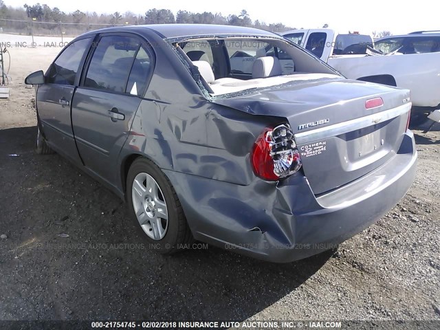 1G1ZT58N47F245928 - 2007 CHEVROLET MALIBU LT GRAY photo 3