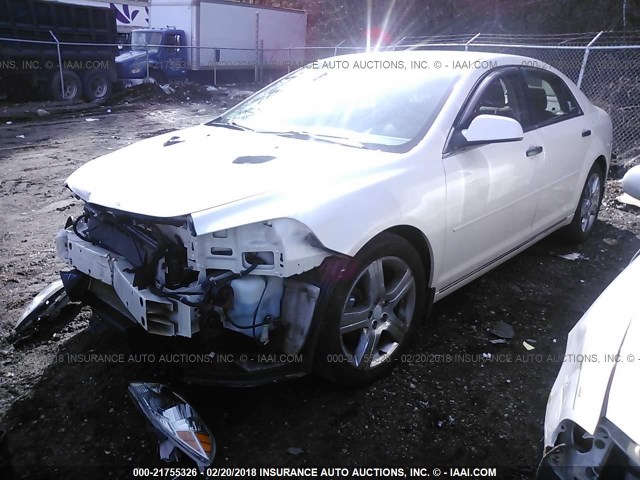1G1ZC5E03CF237984 - 2012 CHEVROLET MALIBU 1LT 白色 照片 2