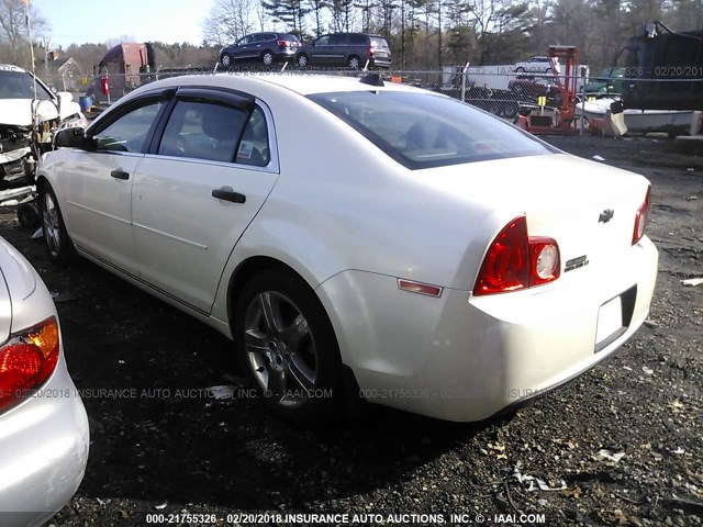 1G1ZC5E03CF237984 - 2012 CHEVROLET MALIBU 1LT 白色 照片 3