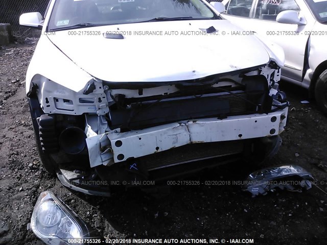 1G1ZC5E03CF237984 - 2012 CHEVROLET MALIBU 1LT 白色 照片 6