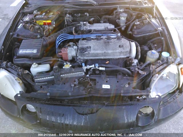JHMEG1240RS004279 - 1994 HONDA CIVIC DEL SOL S BLACK photo 10