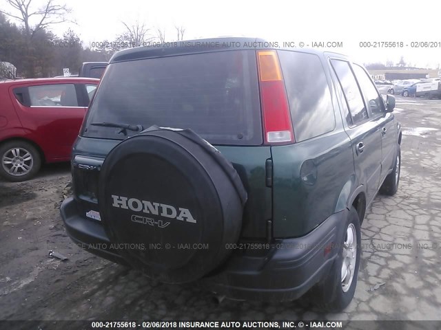 JHLRD18611C043968 - 2001 HONDA CR-V EX GREEN photo 4