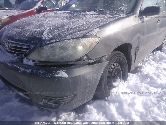 4T1BE32K05U612835 - 2005 TOYOTA CAMRY LE/XLE/SE GRAY photo 6