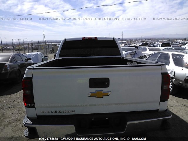 1GCNCPEH2EZ166320 - 2014 CHEVROLET SILVERADO C1500 WHITE photo 8