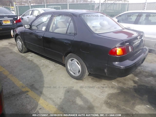 2T1BR12E6XC242675 - 1999 TOYOTA COROLLA VE/CE/LE BLACK photo 3