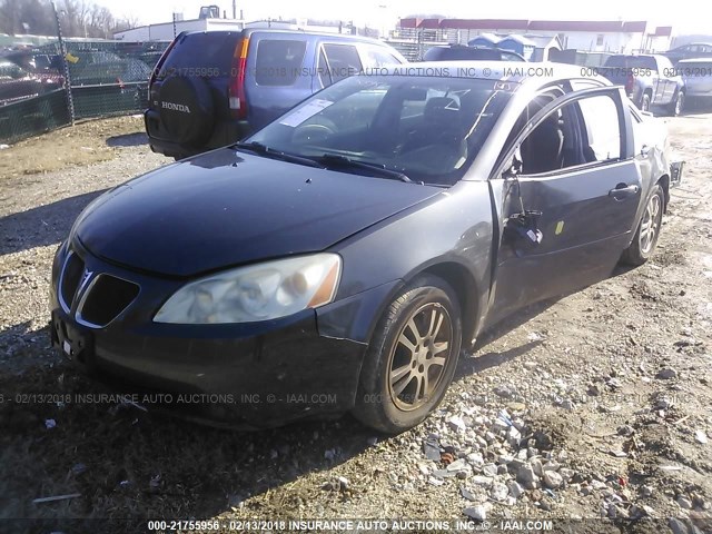 1G2ZF55B764215393 - 2006 PONTIAC G6 SE GRAY photo 6