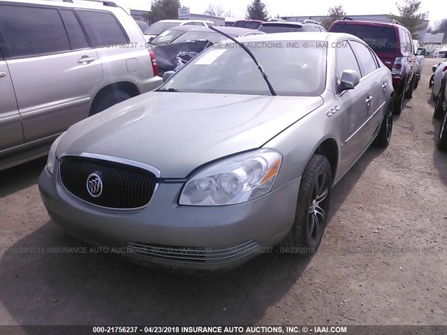 1G4HD57287U117027 - 2007 BUICK LUCERNE CXL GRAY photo 2