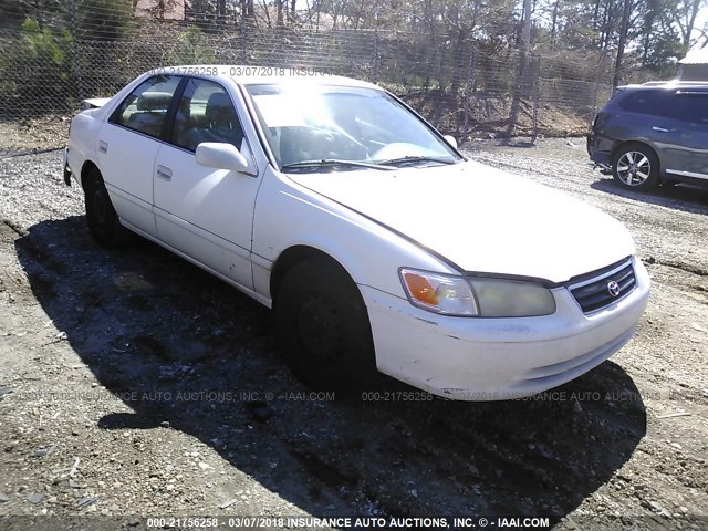 4T1BG22KX1U764099 - 2001 TOYOTA CAMRY CE/LE/XLE WHITE photo 1